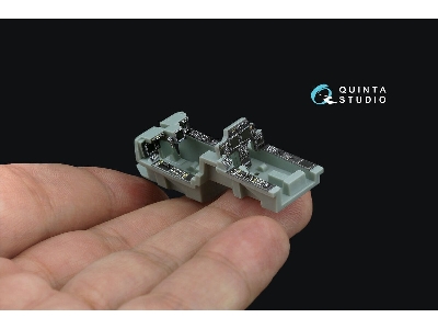 Boeing Ah-64 D Late / Ah-64 E Apache - 3d-printed & Coloured Interior (For Academy Kits) - zdjęcie 1