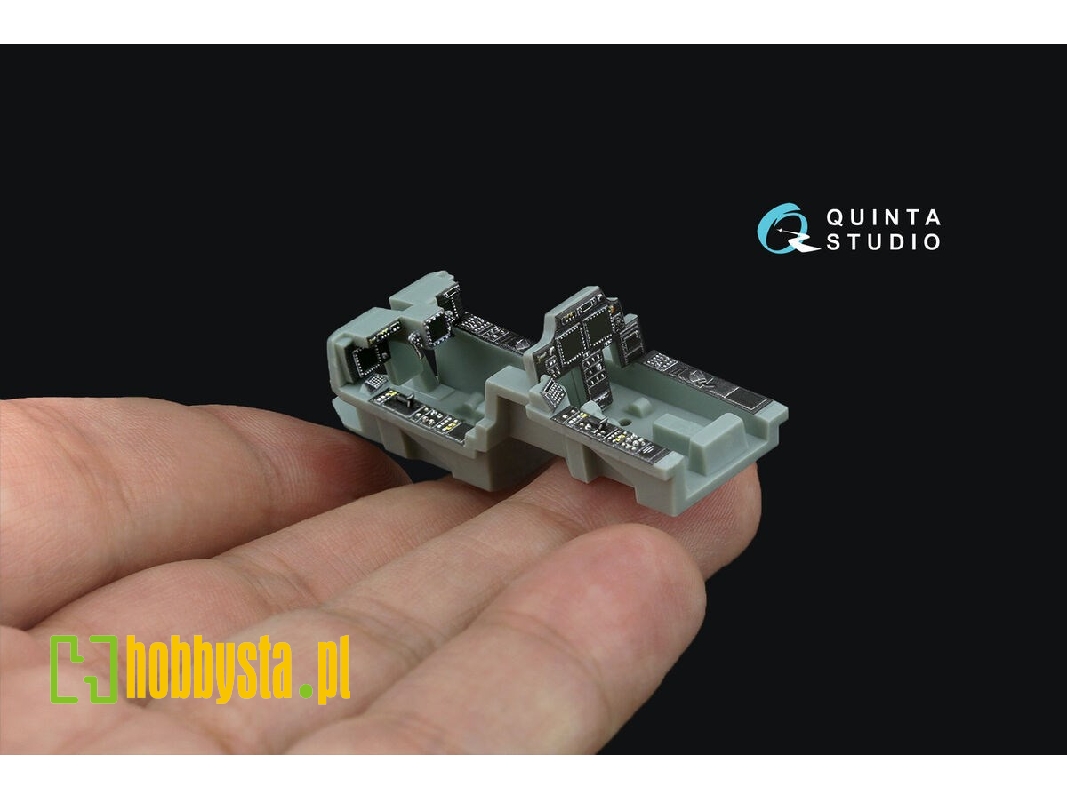 Boeing Ah-64 D Late / Ah-64 E Apache - 3d-printed & Coloured Interior (For Academy Kits) - zdjęcie 1 Boeing Ah-64 D Late / Ah-64 E Apache - 3d-printed & Coloured Interior (For Academy Kits) - zdjęcie 1