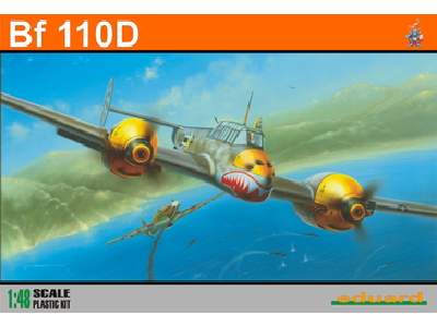  Bf 110D 1/48 - samolot - zdjęcie 1
