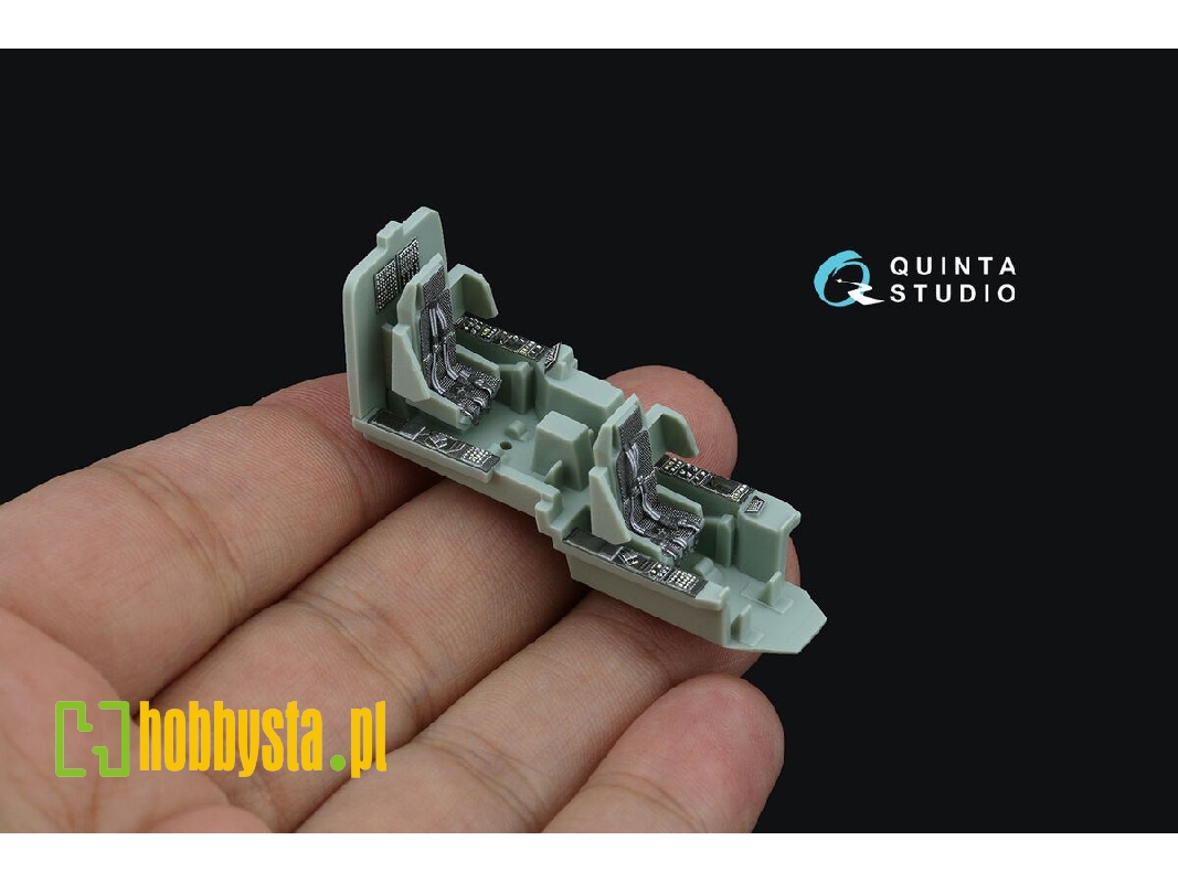 Ah-64 D Apache Early - Interior 3d Decal With 3d-printed Resin Parts (For Academy Kits) - zdjęcie 1 Ah-64 D Apache Early - Interior 3d Decal With 3d-printed Resin Parts (For Academy Kits) - zdjęcie 1