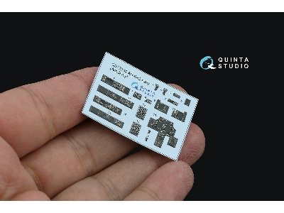 Ah-64 D Apache Early - Interior 3d Decal With 3d-printed Resin Parts (For Academy Kits) - zdjęcie 4