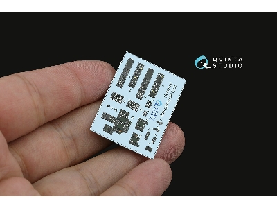 Ah-64 D Apache Early - Interior 3d Decal With 3d-printed Resin Parts (For Academy Kits) - zdjęcie 5