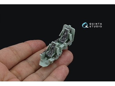 Ah-64 D Apache Early - Interior 3d Decal With 3d-printed Resin Parts (For Academy Kits) - zdjęcie 10