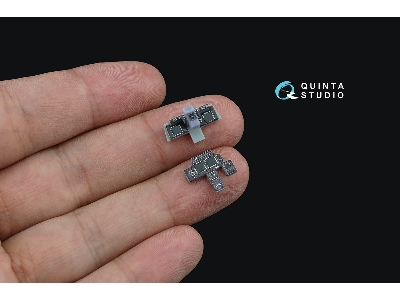 Ah-64 D Apache Early - Interior 3d Decal With 3d-printed Resin Parts (For Academy Kits) - zdjęcie 11