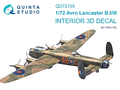 Avro Lancaster B.I/Iii - 3d-printed & Coloured Interior (For Airfix Kits) - zdjęcie 2