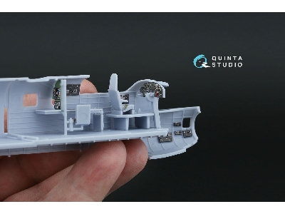 Avro Lancaster B.Ii - 3d-printed & Coloured Interior (For Airfix Kits) - zdjęcie 1