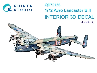 Avro Lancaster B.Ii - 3d-printed & Coloured Interior (For Airfix Kits) - zdjęcie 2