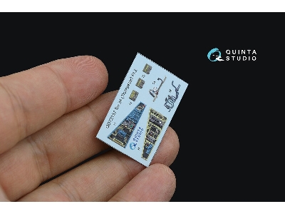 Sukhoi Su-34 - Interior 3d Decal With 3d-printed Parts (For Trumpeter Kits) - zdjęcie 7