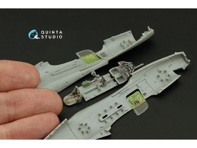 Bell P-39 Q/N Airacobra - 3d-printed & Coloured Interior (For Arma Hobby Kits) - zdjęcie 6