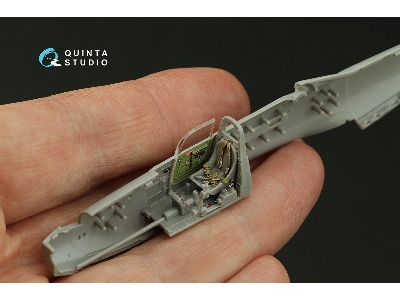 Bell P-39 Q/N Airacobra - 3d-printed & Coloured Interior (For Arma Hobby Kits) - zdjęcie 8