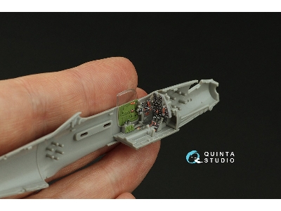 Bell P-39 Q/N Airacobra - 3d-printed & Coloured Interior (For Arma Hobby Kits) - zdjęcie 9