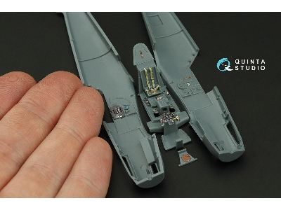 Messerschmitt Bf 109 G - 3d-printed & Coloured Interior (For Eduard Kits) - zdjęcie 6
