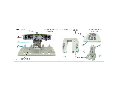Boeing Ch-47 A - 3d-printed & Coloured Interior (For Trumpeter Kits) - zdjęcie 11