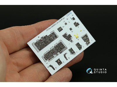 General Dynamics F-16 C - 3d-printed & Coloured Interior Small Version (For Tamiya Kits) - zdjęcie 8