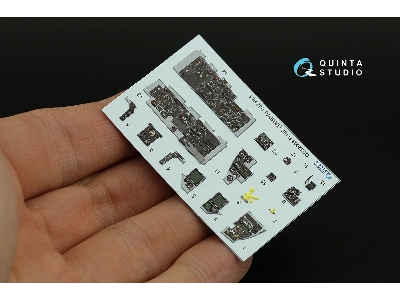 General Dynamics F-16 C - 3d-printed & Coloured Interior Small Version (For Tamiya Kits) - zdjęcie 9