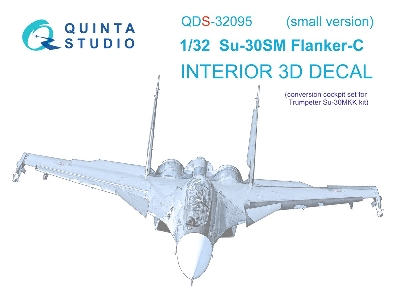 Sukhoi Su-30sm - 3d-printed & Coloured Interior Small Version (For Trumpeter Su-30mkk Kits) - zdjęcie 2