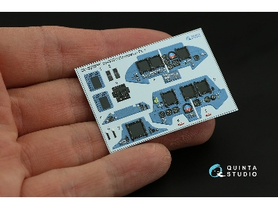 Sukhoi Su-30sm - 3d-printed & Coloured Interior Small Version (For Trumpeter Su-30mkk Kits) - zdjęcie 11