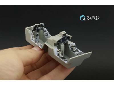 Boeing F/A-18 F Late And Ea-18 G - 3d-printed & Coloured Interior Small Version (For Trumpeter Kits) - zdjęcie 1