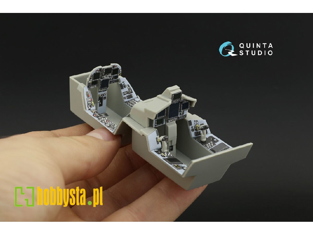 Boeing F/A-18 F Late And Ea-18 G - 3d-printed & Coloured Interior Small Version (For Trumpeter Kits) - zdjęcie 1