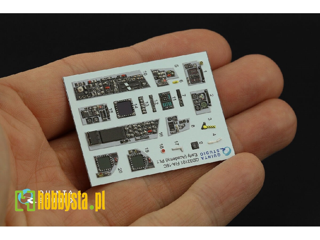 Mcdonnell Douglas F/A-18 C Early - 3d-printed & Coloured Interior Small Version (For Academy Kits) - zdjęcie 1