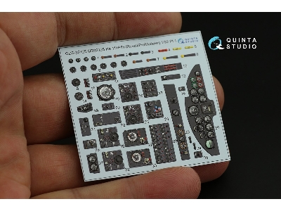 Heinkel He-111 P/H - 3d-printed & Coloured Interior Small Version (For Revell / Promodeler Kits) - zdjęcie 10