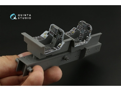 Mcdonnell Douglas F/A-18 D Hornet Early - 3d-printed & Coloured Interior Small Version (For Academy Kits) - zdjęcie 1