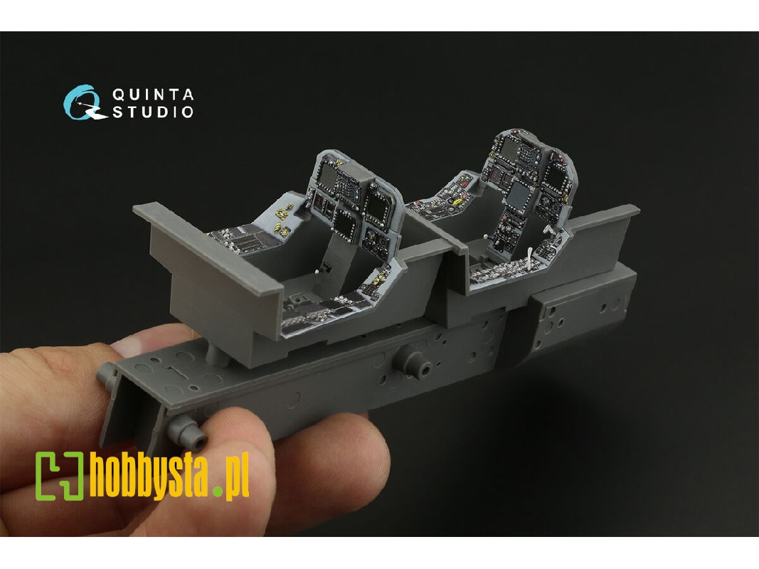 Mcdonnell Douglas F/A-18 D Hornet Early - 3d-printed & Coloured Interior Small Version (For Academy Kits) - zdjęcie 1