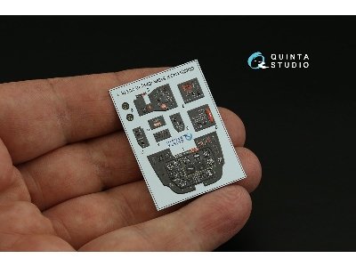 North American P-51 D/K Mustang - 3d-printed & Coloured Interior Small Version (For Dragon Kits) - zdjęcie 5