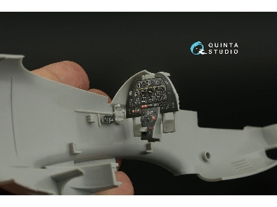 North American P-51 D Mustang - 3d-printed & Coloured Interior Small Version (For Trumpeter Kits) - zdjęcie 1