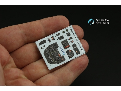 North American P-51 D Mustang - 3d-printed & Coloured Interior Small Version (For Zoukei Mura Kits) - zdjęcie 4