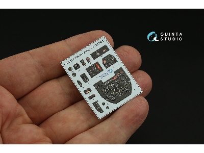 North American P-51 D Mustang - 3d-printed & Coloured Interior Small Version (For Zoukei Mura Kits) - zdjęcie 5