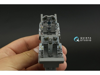 Mcdonnell Douglas F/A-18 B Hornet - 3d-printed & Coloured Interior Small Version (For Academy Kits) - zdjęcie 7