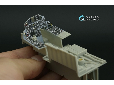 Mcdonnell Douglas F-15 C Early / A / J Early - 3d-printed & Coloured Interior Small Version (For Tamiya Kits) - zdjęcie 6