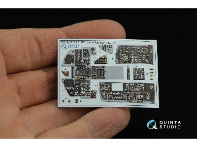 Mcdonnell Douglas F-15 C Early / A / J Early - 3d-printed & Coloured Interior Small Version (For Tamiya Kits) - zdjęcie 8