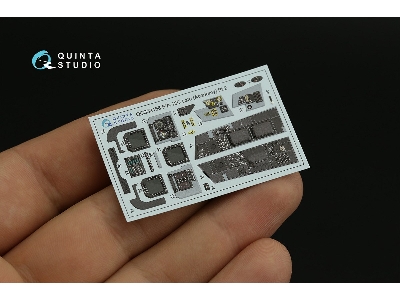 Mcdonnell Douglas F/A-18 D Hornet Late - 3d-printed & Coloured Interior Small Version (For Academy Kits) - zdjęcie 9