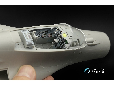 Mig-29 9-12 Fulcrum A - 3d-printed & Coloured Interior Small Version (For Trumpeter Kits) - zdjęcie 4