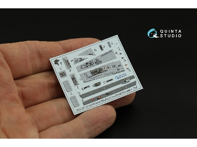 Mig-29 9-12 Fulcrum A - 3d-printed & Coloured Interior Small Version (For Trumpeter Kits) - zdjęcie 6