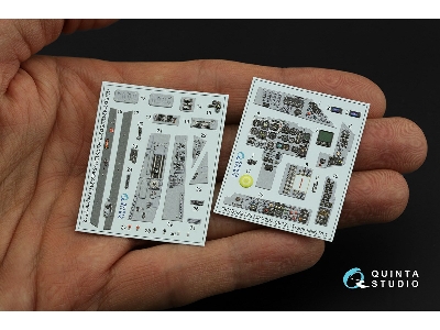 Mig-29 9-12 Fulcrum A - 3d-printed & Coloured Interior Small Version (For Trumpeter Kits) - zdjęcie 11