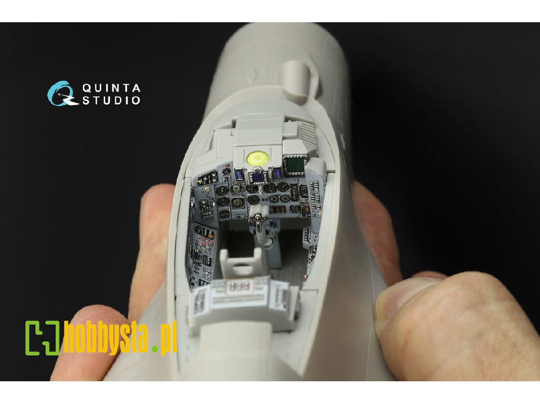 Mig-29 A Nato Service - 3d-printed & Coloured Interior Small Version (For Trumpeter Kits) - zdjęcie 1 Mig-29 A Nato Service - 3d-printed & Coloured Interior Small Version (For Trumpeter Kits) - zdjęcie 1