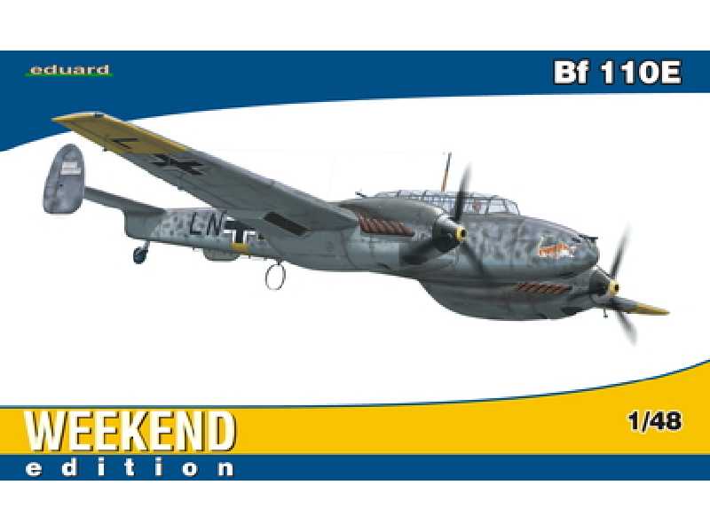 Bf 110E 1/48 - samolot - zdjęcie 1 Bf 110E 1/48 - samolot - zdjęcie 1