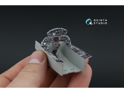 Lockheed F-104 S-asa - 3d-printed & Coloured Interior Small Version (For Italeri Kits) - zdjęcie 1