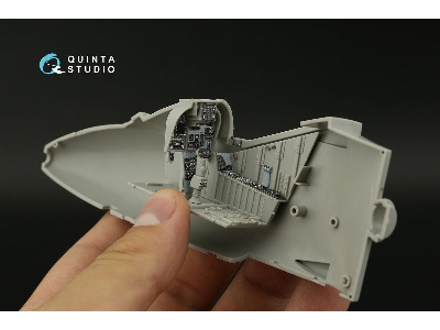 Mcdonell Douglas Av-8 B Harrier Ii Early - 3d-printed & Coloured Interior Small Version (For Trumpeter Kits) - zdjęcie 1