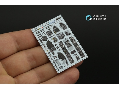 Mcdonell Douglas Av-8 B Harrier Ii Early - 3d-printed & Coloured Interior Small Version (For Trumpeter Kits) - zdjęcie 11