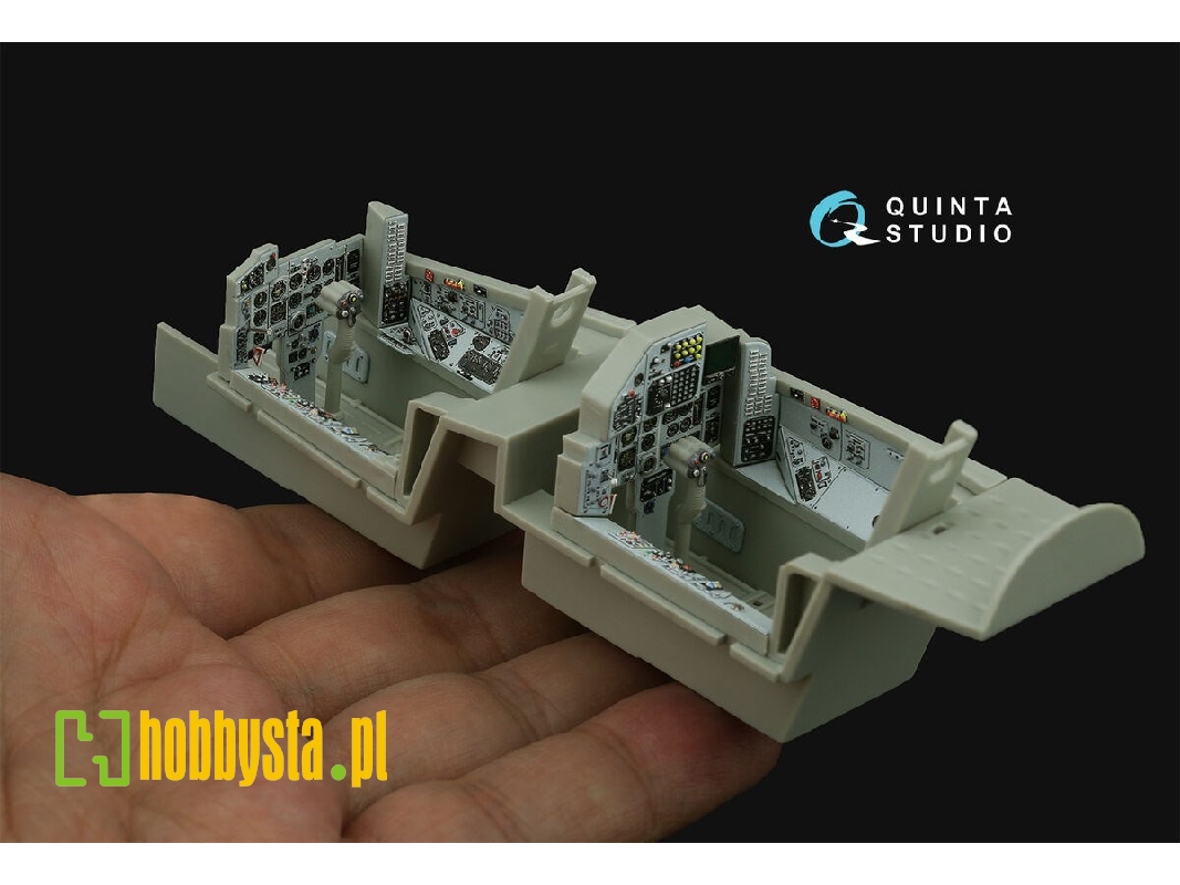 Mig-29 Ub - 3d-printed & Coloured Interior Small Version (For Trumpeter Kits) - zdjęcie 1 Mig-29 Ub - 3d-printed & Coloured Interior Small Version (For Trumpeter Kits) - zdjęcie 1