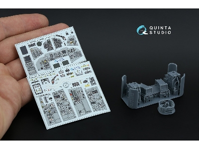 Panavia Tornado Gr.4 - 3d-printed & Coloured Interior With 3d-printed Resin Parts (Small Version / For Italeri Kits) - zdjęcie 
