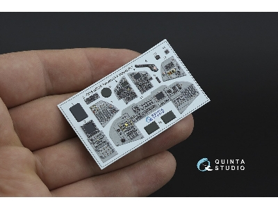 Panavia Tornado Gr.4 - 3d-printed & Coloured Interior With 3d-printed Resin Parts (Small Version / For Italeri Kits) - zdjęcie 