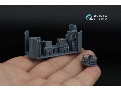 Panavia Tornado Gr.4 - 3d-printed & Coloured Interior With 3d-printed Resin Parts (Small Version / For Italeri Kits) - zdjęcie 
