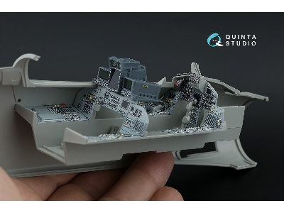 Panavia Tornado Gr.4 - 3d-printed & Coloured Interior With 3d-printed Resin Parts (Small Version / For Italeri Kits) - zdjęcie 