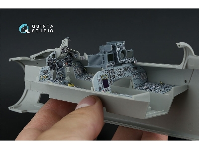 Panavia Tornado Ids German Version - 3d-printed & Coloured Interior With 3d-printed Resin Parts (Small Version / For Italeri Kit