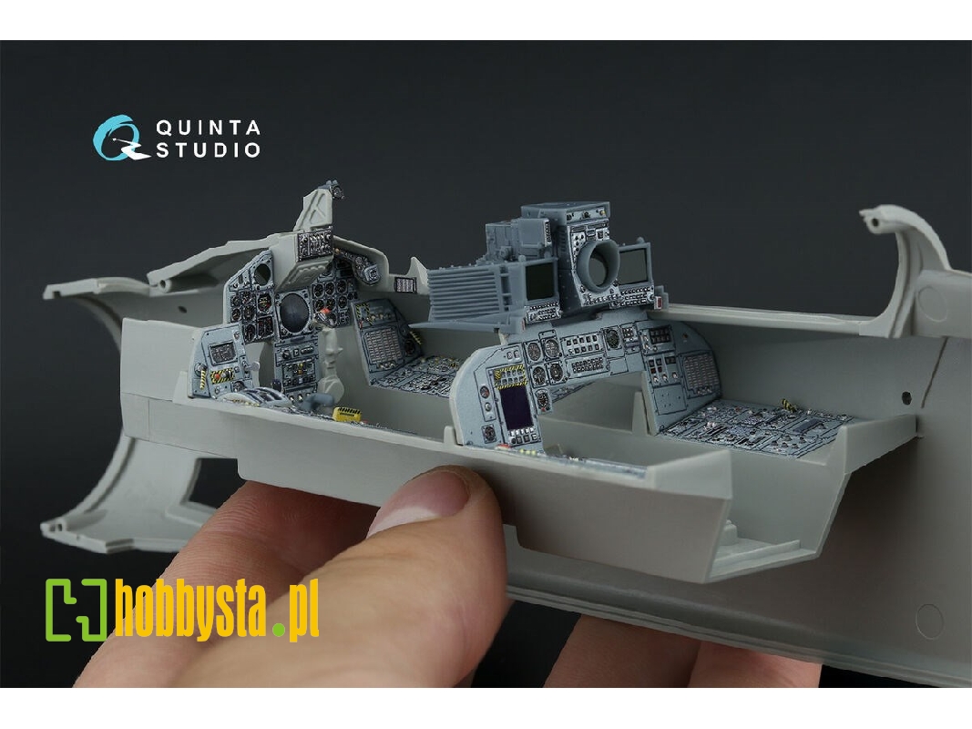 Panavia Tornado Ids German Version - 3d-printed & Coloured Interior With 3d-printed Resin Parts (Small Version / For Italeri Kit